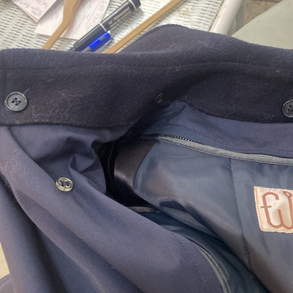 Men’s trench, overcoat made by Fashion World. Size 38 reg.# 538 - Picture 10 of 12